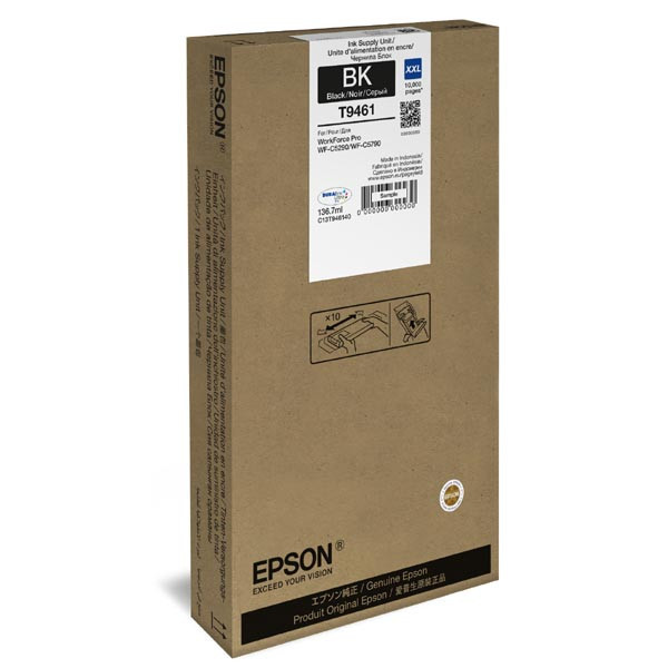 Image of Epson T9461 fekete (black) eredeti tintapatron HU ID 13126