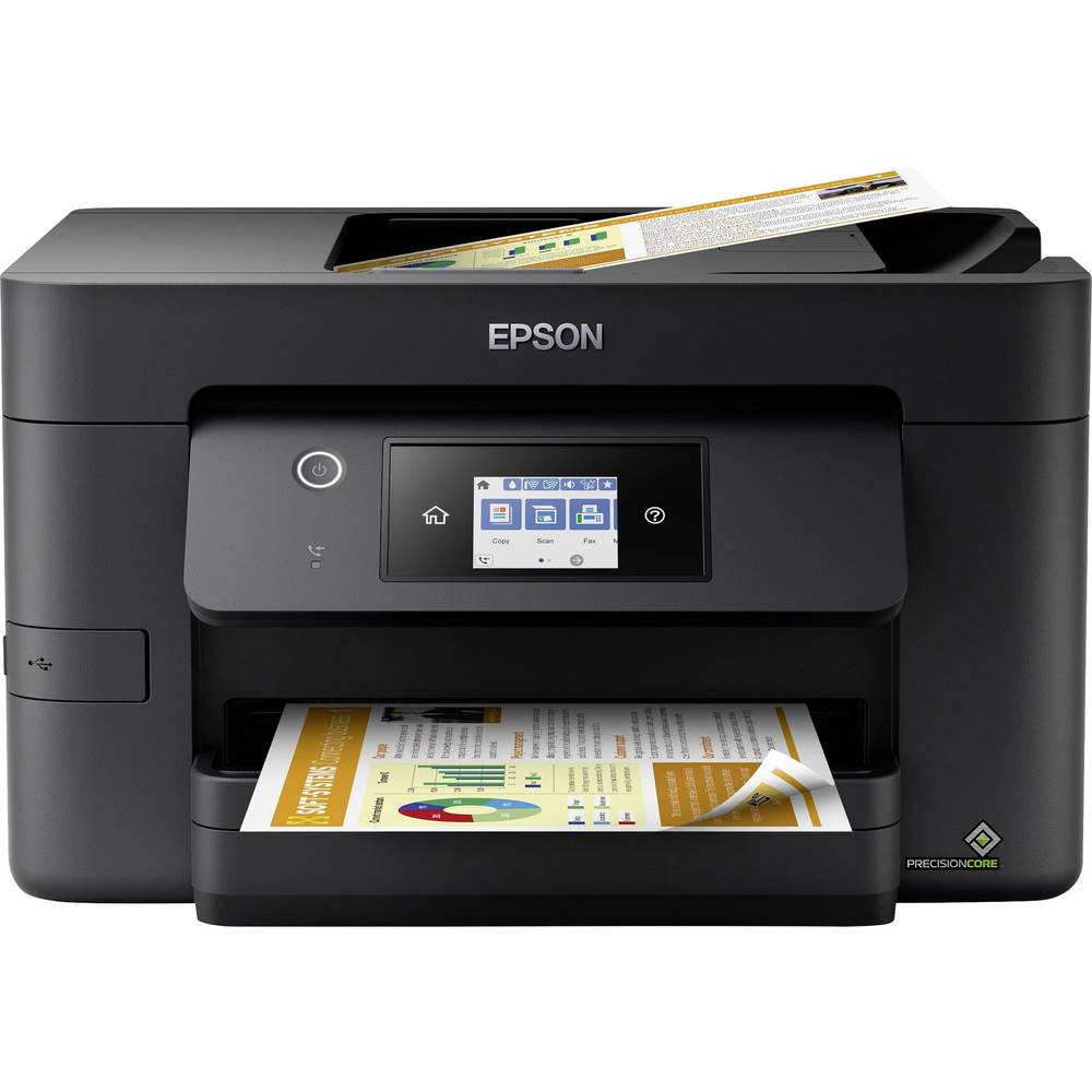 Image of Epson WorkForce Pro WF-3820DWF Inkjet multifunction printer A4 Printer Copier Scanner Fax Duplex LAN USB Wi-Fi