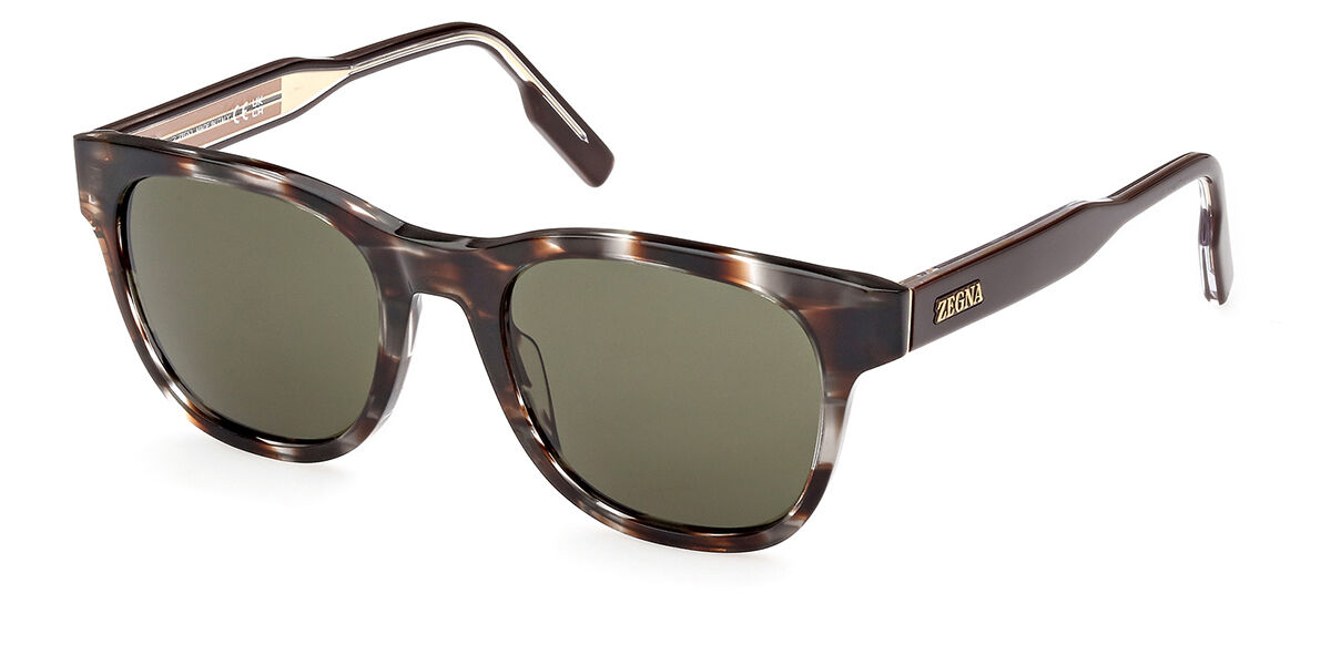 Image of Ermenegildo Zegna EZ0222 50N Óculos de Sol Marrons Masculino BRLPT