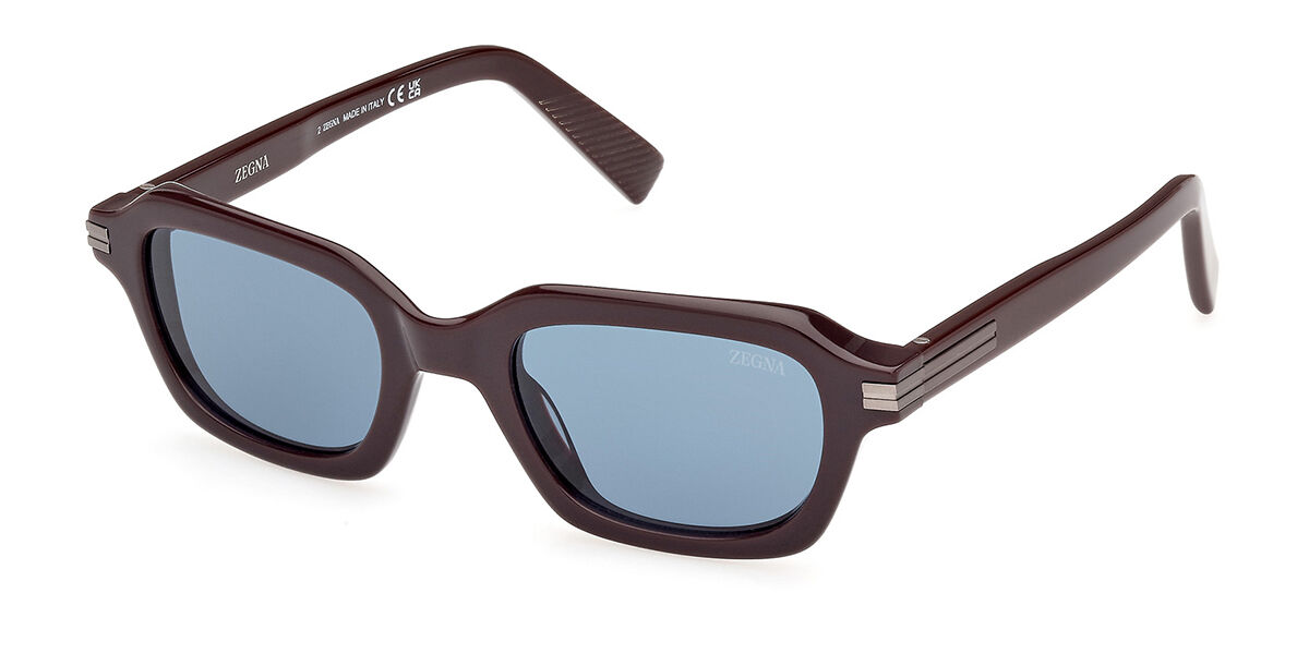 Image of Ermenegildo Zegna EZ0239 48V Óculos de Sol Marrons Masculino PRT