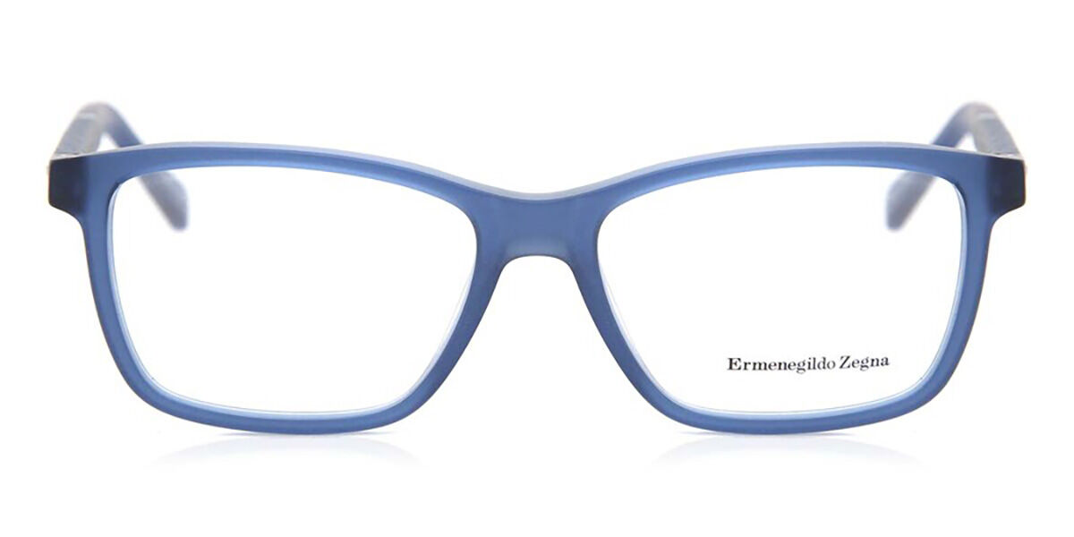 Image of Ermenegildo Zegna EZ5012 091 Óculos de Grau Azuis Masculino BRLPT