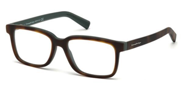 Image of Ermenegildo Zegna EZ5105 056 Óculos de Grau Tortoiseshell Masculino BRLPT