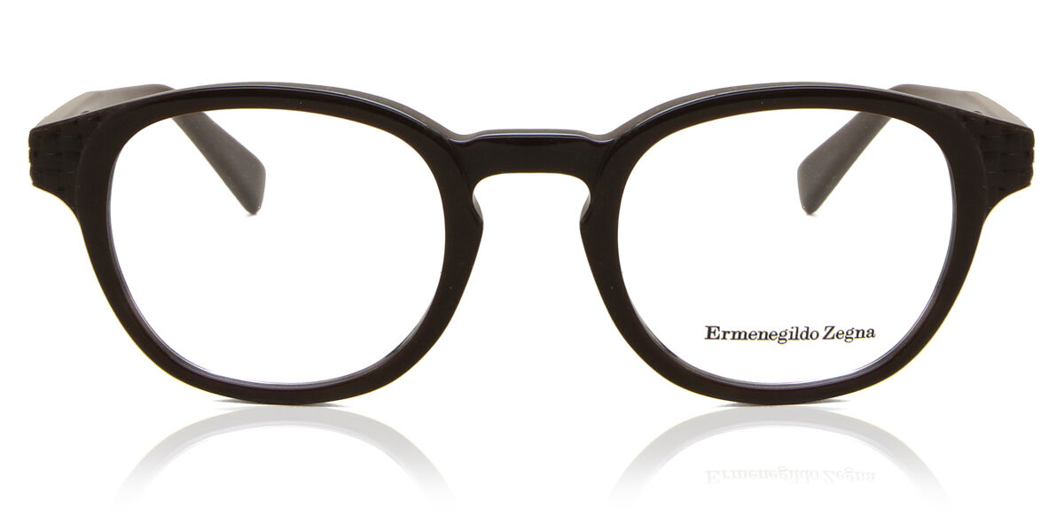 Image of Ermenegildo Zegna EZ5108 050 Óculos de Grau Marrons Masculino BRLPT