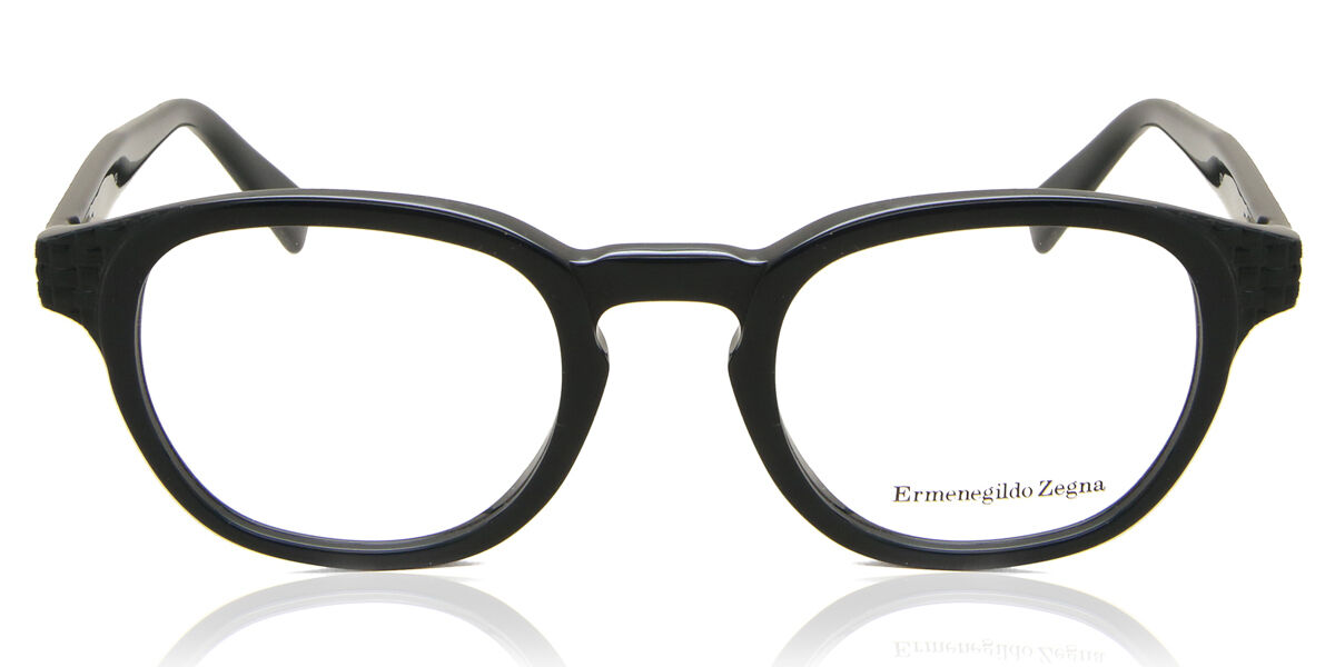 Image of Ermenegildo Zegna EZ5108 092 Óculos de Grau Azuis Masculino BRLPT