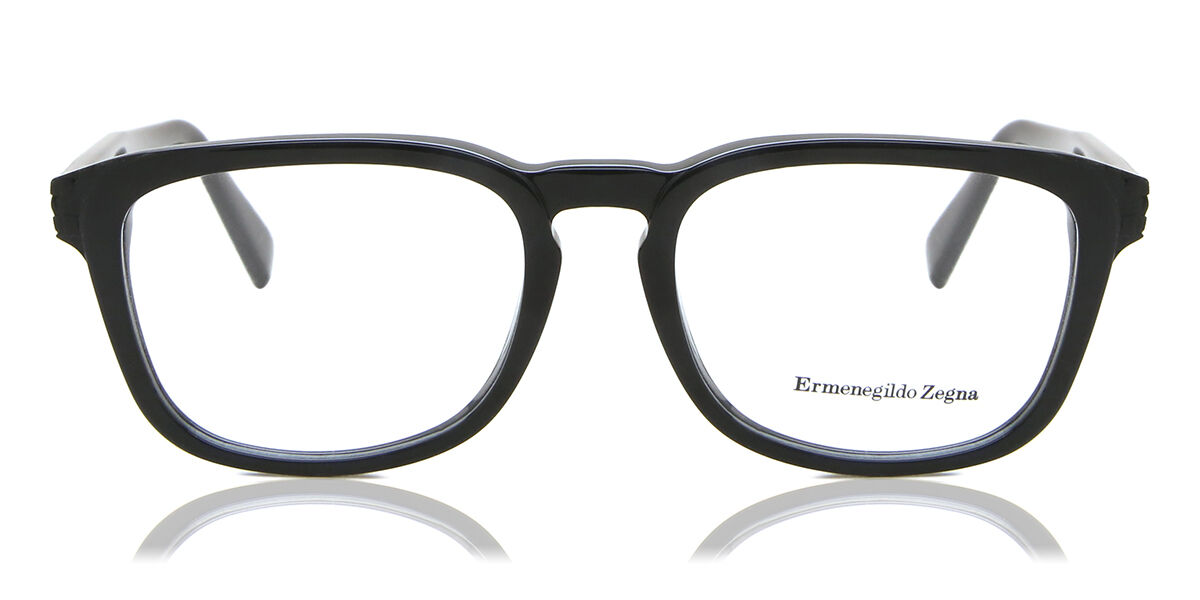 Image of Ermenegildo Zegna EZ5109 001 Óculos de Grau Pretos Masculino BRLPT