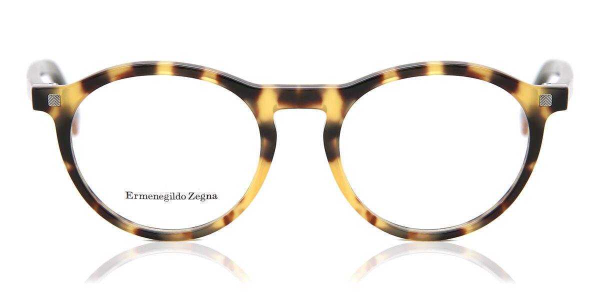 Image of Ermenegildo Zegna EZ5122 055 Óculos de Grau Tortoiseshell Masculino BRLPT