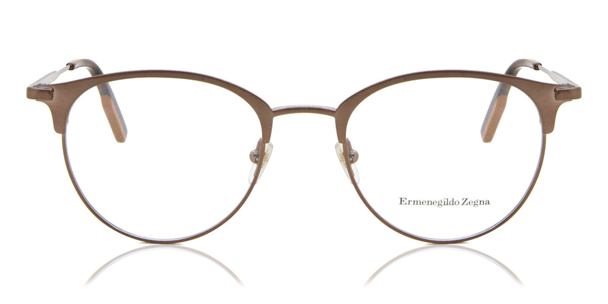 Image of Ermenegildo Zegna EZ5141 036 Óculos de Grau Marrons Masculino BRLPT