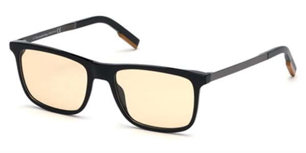 Image of Ermenegildo Zegna EZ5142/S 001 55 Lunettes De Soleil Homme Noires FR