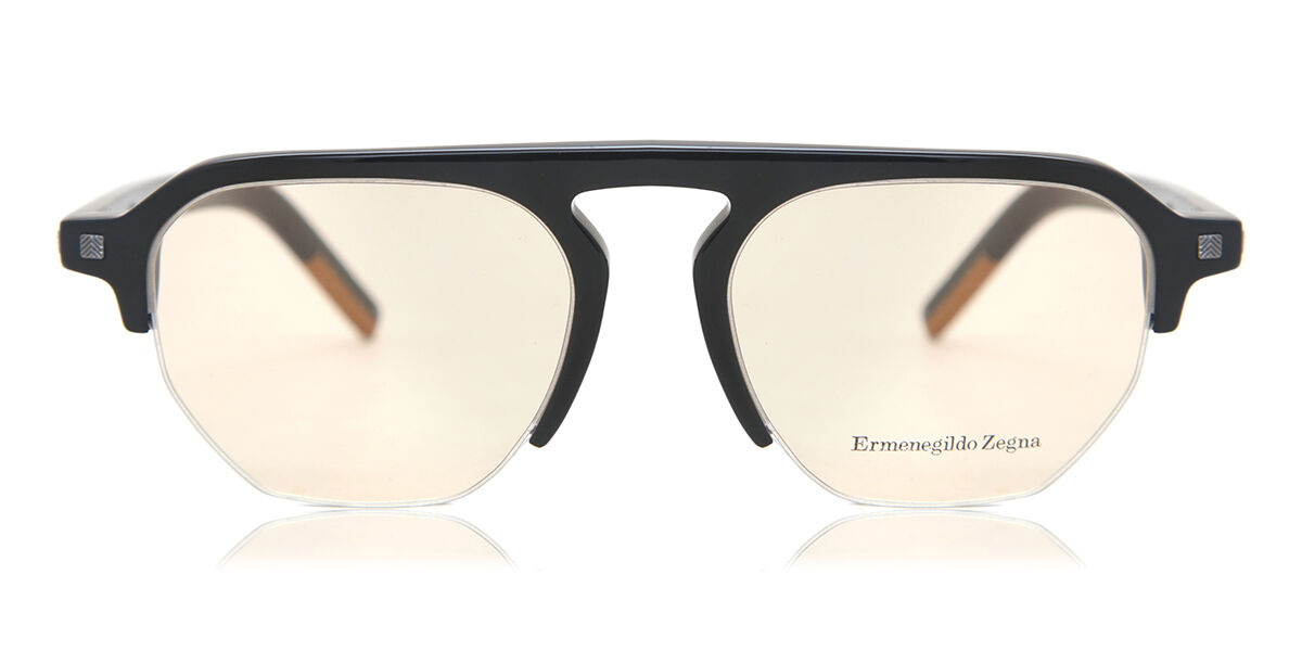 Image of Ermenegildo Zegna EZ5148/S 001 Óculos de Sol Pretos Masculino BRLPT