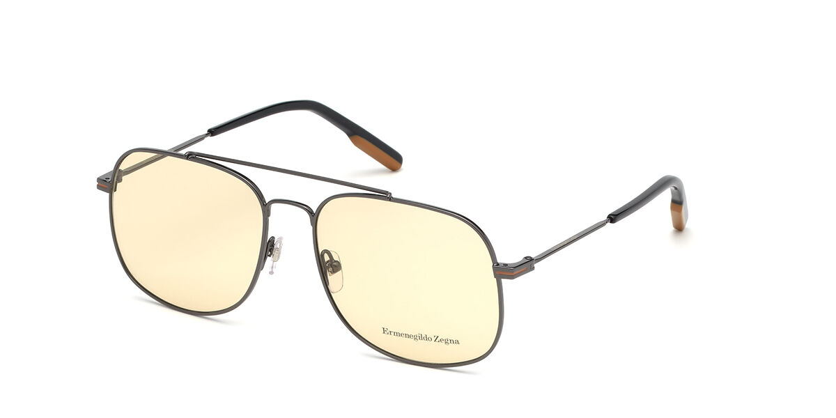 Image of Ermenegildo Zegna EZ5152/S 008 57 Lunettes De Soleil Homme Grises FR