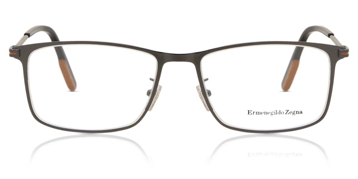Image of Ermenegildo Zegna EZ5154D Asian Fit 012 Óculos de Grau Prata Masculino PRT
