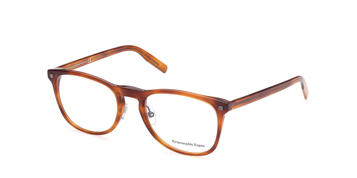 Image of Ermenegildo Zegna EZ5194 053 Óculos de Grau Tortoiseshell Masculino PRT