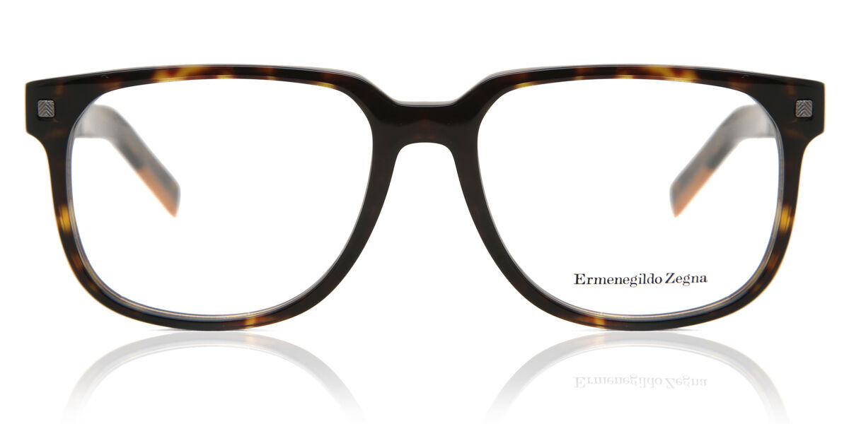 Image of Ermenegildo Zegna EZ5197 052 Óculos de Grau Tortoiseshell Masculino BRLPT
