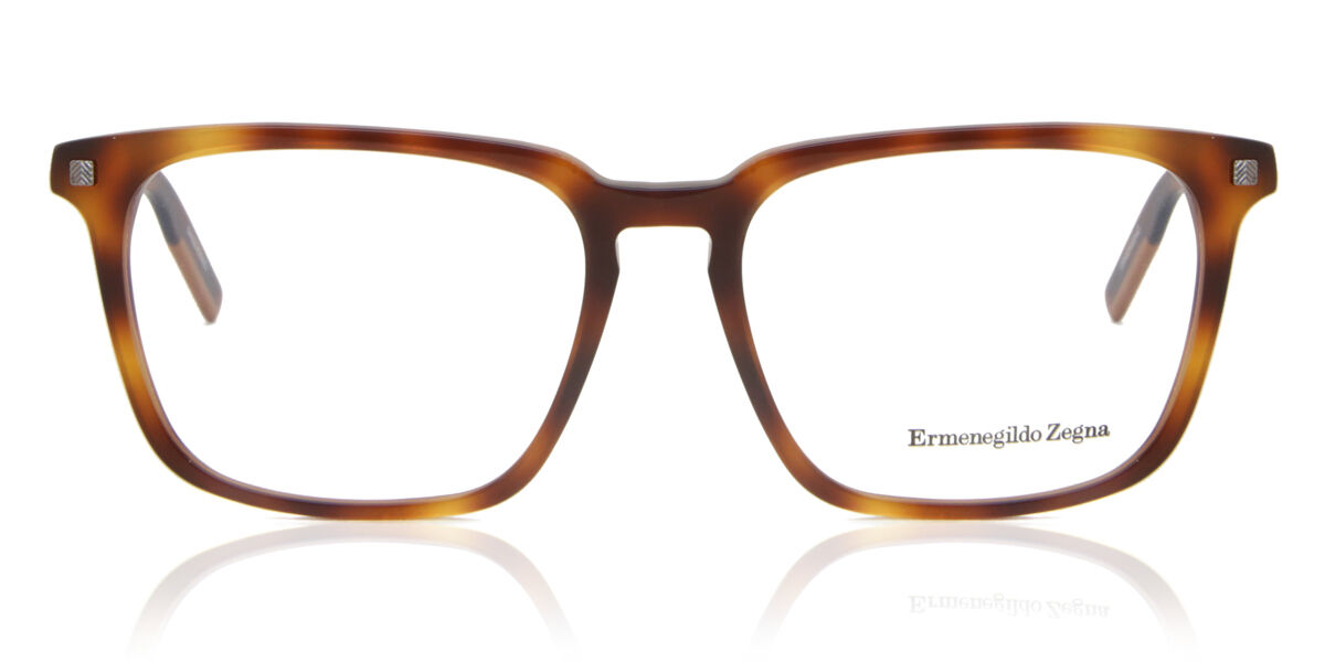 Image of Ermenegildo Zegna EZ5201 052 Óculos de Grau Tortoiseshell Masculino BRLPT