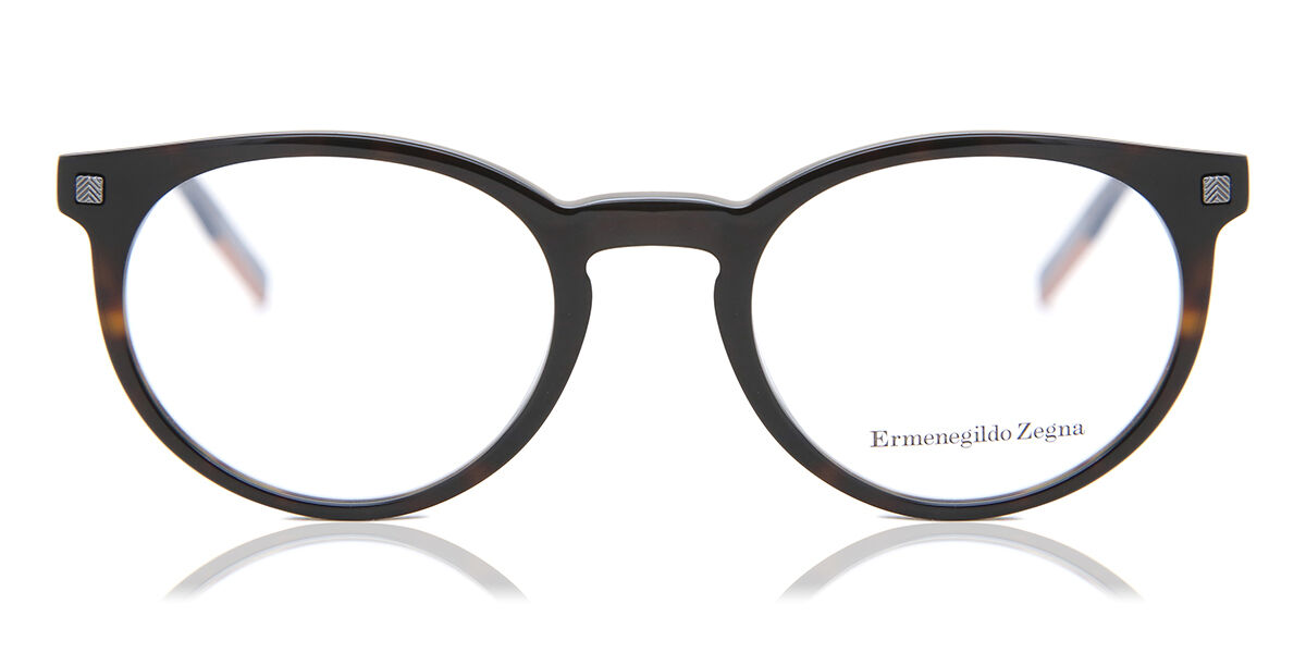 Image of Ermenegildo Zegna EZ5214 052 Óculos de Grau Tortoiseshell Masculino PRT