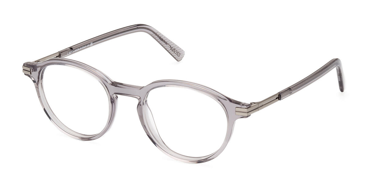 Image of Ermenegildo Zegna EZ5269 020 48 Przezroczyste Męskie Okulary Korekcyjne PL