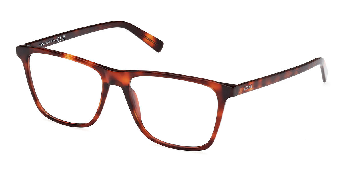 Image of Ermenegildo Zegna EZ5275 054 Óculos de Grau Tortoiseshell Masculino PRT