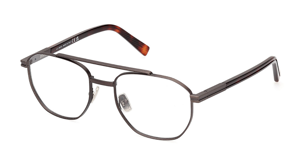 Image of Ermenegildo Zegna EZ5285 009 Óculos de Grau Gunmetal Masculino PRT