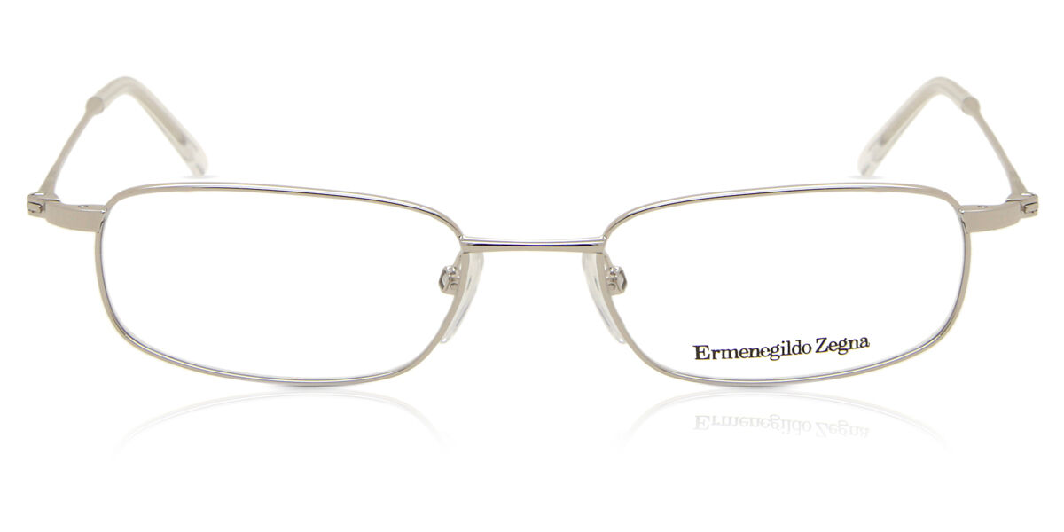 Image of Ermenegildo Zegna VZ3008 0579 Óculos de Grau Prata Masculino BRLPT