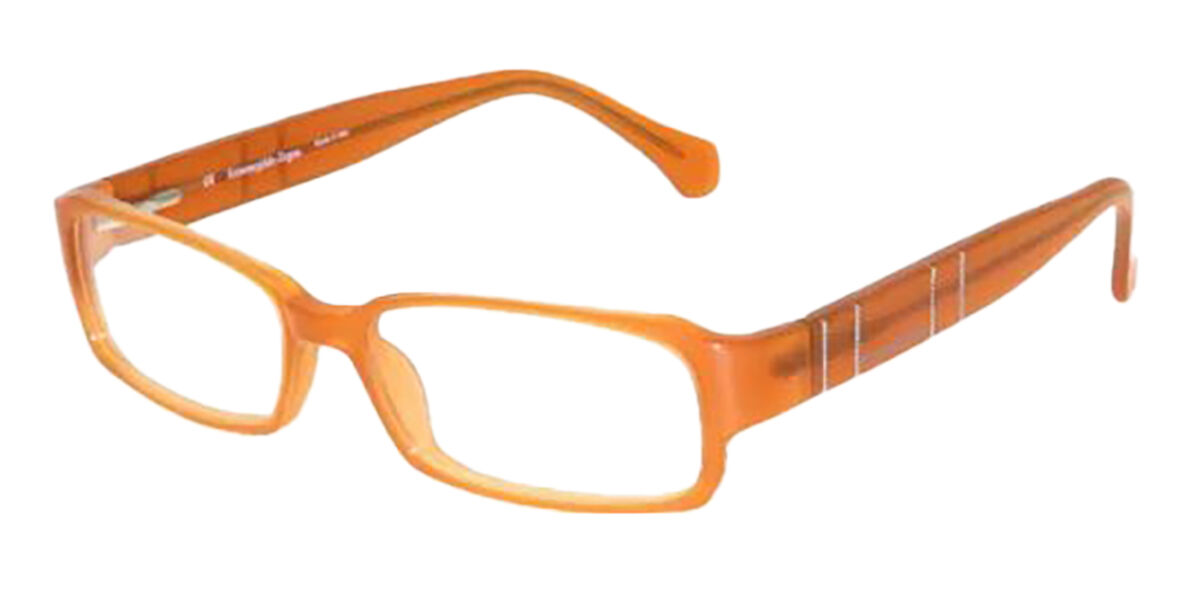 Image of Ermenegildo Zegna VZ3504 06DS 51 Brązowe Męskie Okulary Korekcyjne PL