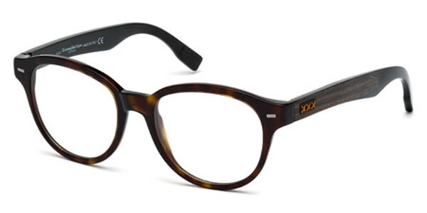 Image of Ermenegildo Zegna ZC5002 052 Óculos de Grau Tortoiseshell Masculino PRT