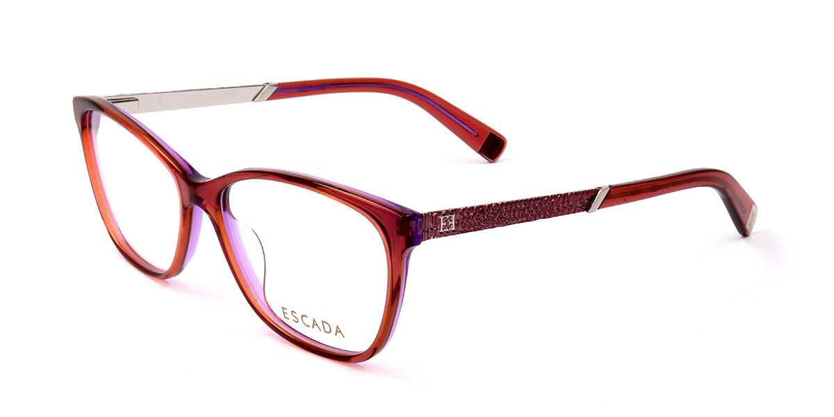 Image of Escada VESA06 0U61 Óculos de Grau Vermelhos Feminino PRT