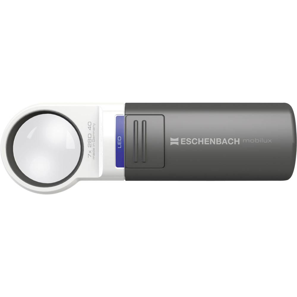 Image of Eschenbach 151112 Lupe Mobilux Handheld magnifier incl LED lighting Magnification: 125 x Lens size: (Ã) 35 mm