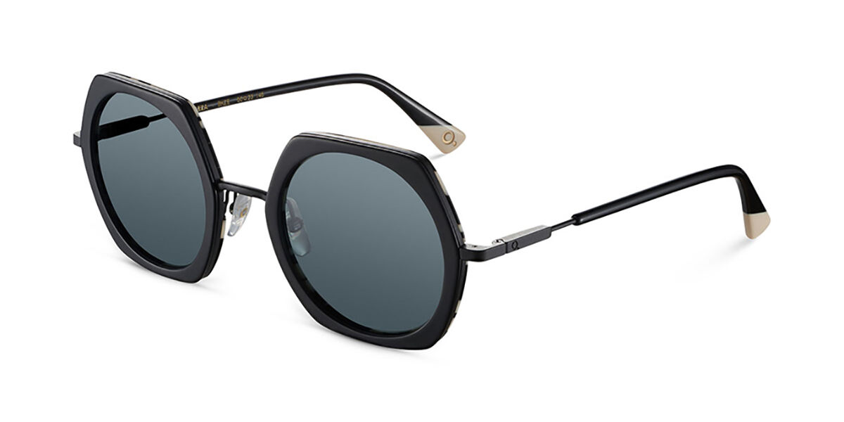 Image of Etnia Barcelona Baeza Polarized BKZE Óculos de Sol Pretos Feminino PRT