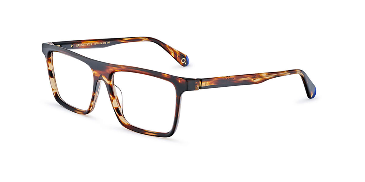 Image of Etnia Barcelona Brutal No19 HV Óculos de Grau Tortoiseshell Masculino PRT