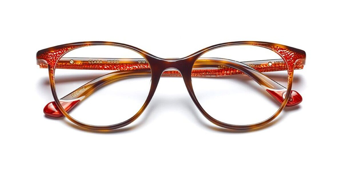 Image of Etnia Barcelona Clara HVRD Óculos de Grau Tortoiseshell Feminino BRLPT