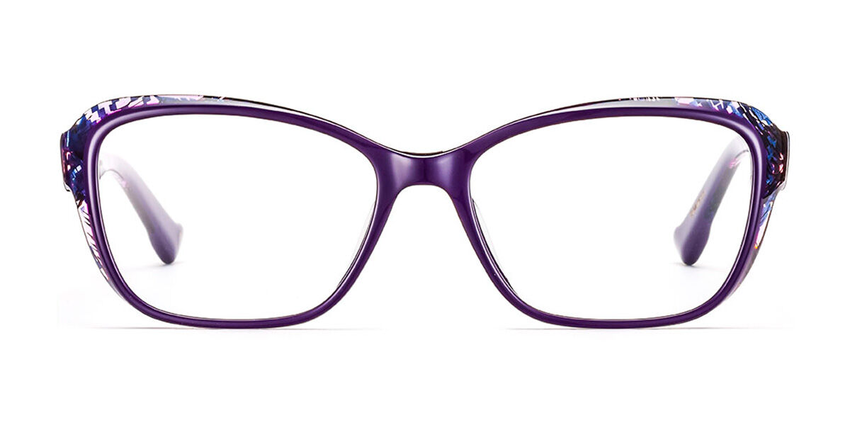 Image of Etnia Barcelona Collioure PU Óculos de Grau Purple Feminino PRT