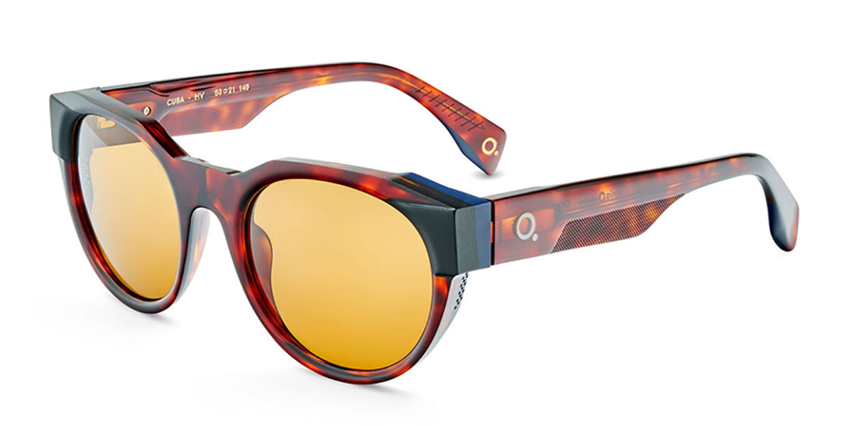 Image of Etnia Barcelona Cuba Polarized HV Óculos de Sol Tortoiseshell Masculino PRT