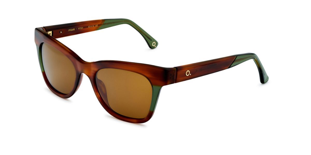 Image of Etnia Barcelona Figari Polarized HVGR Óculos de Sol Tortoiseshell Feminino PRT