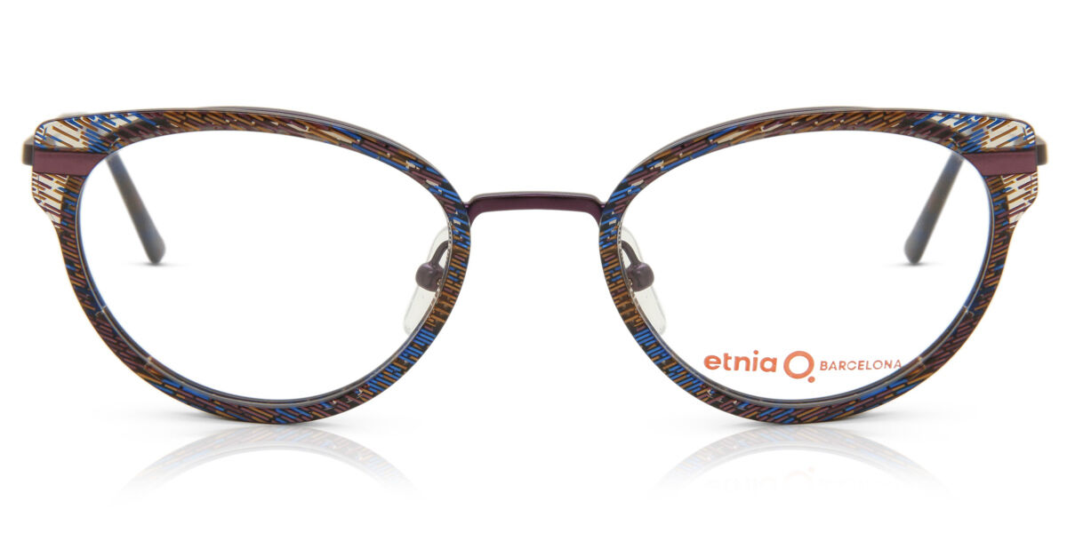 Image of Etnia Barcelona Haya PURD Óculos de Grau Azuis Feminino PRT