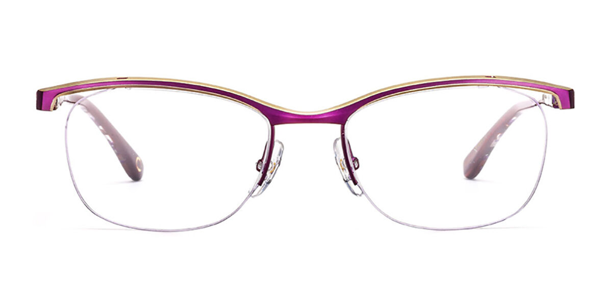 Image of Etnia Barcelona Meissen GDPU Óculos de Grau Purple Feminino BRLPT