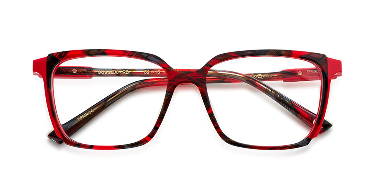 Image of Etnia Barcelona Sussex RD Gafas Recetadas para Mujer Rojas ESP