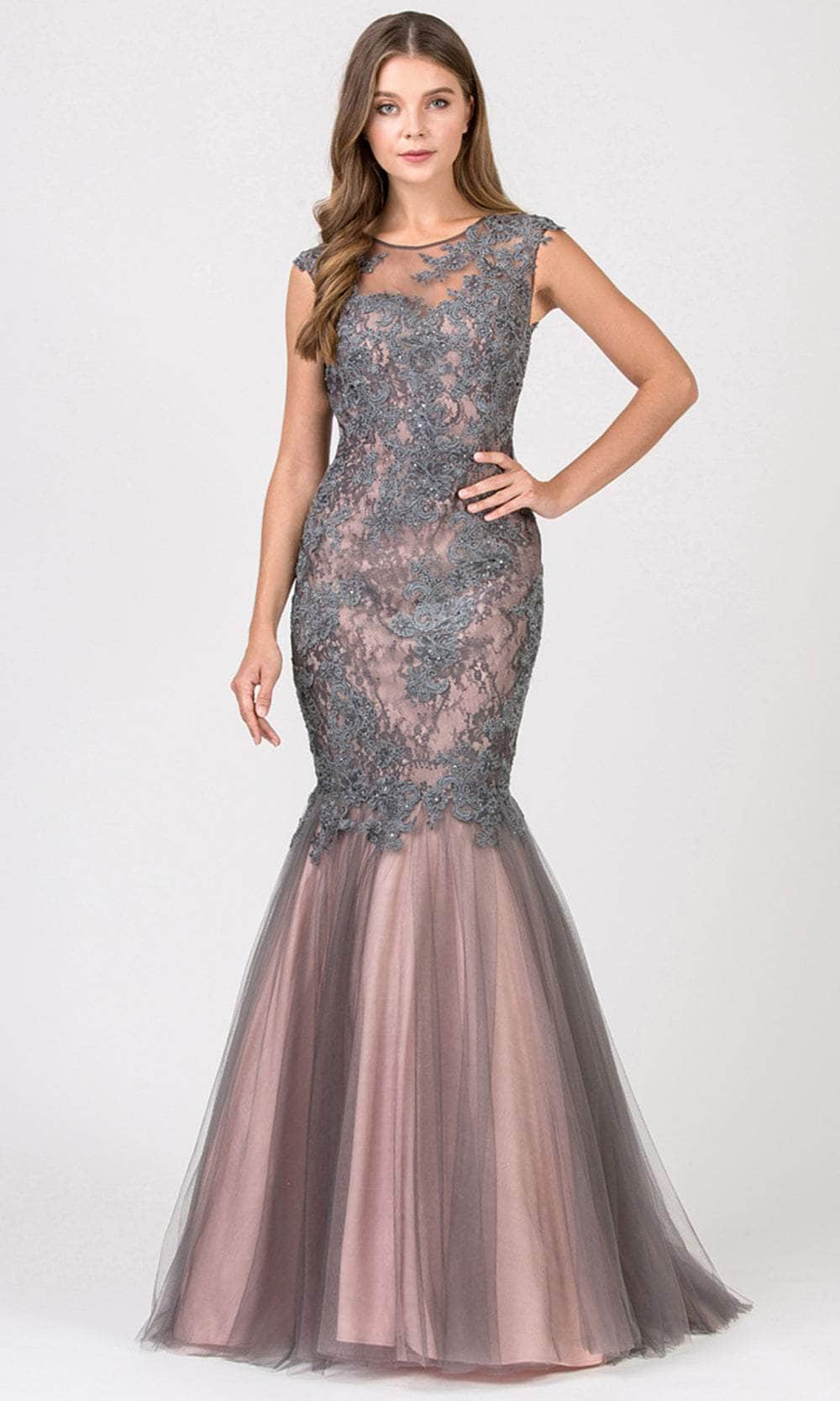 Image of Eureka Fashion 8510 - Sleeveless Mermaid Prom Gown