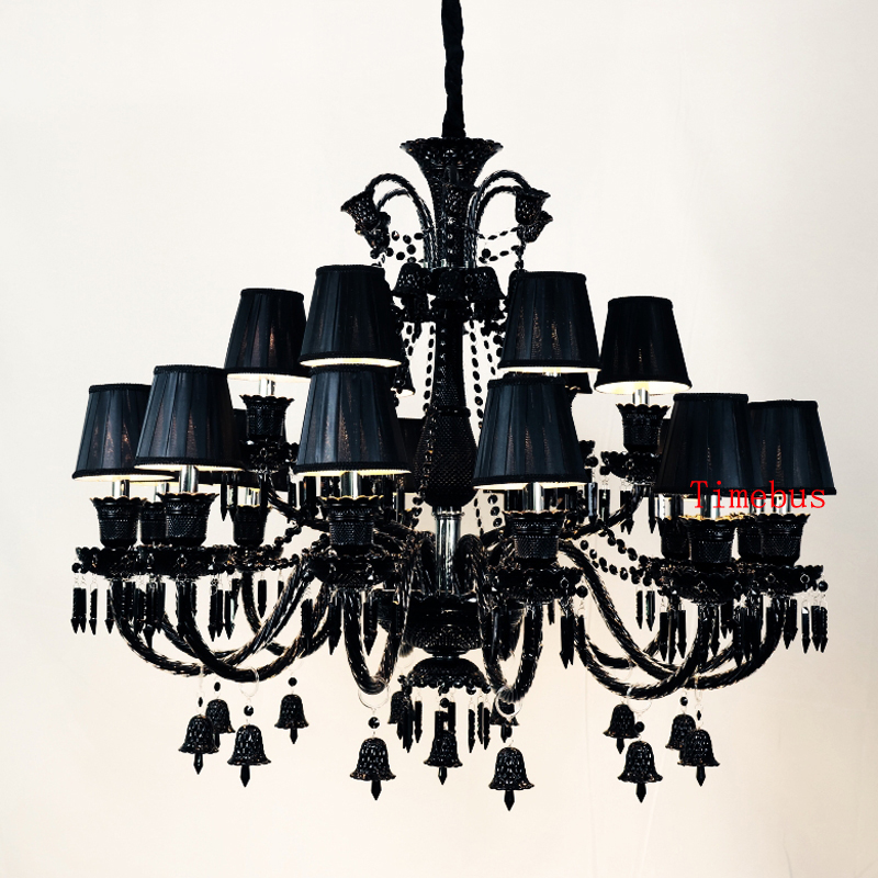 Image of European style crystal chandelier Lamps in the living room lamps simple modern bedroom lamp pendant lights retro creative restaurant candle light