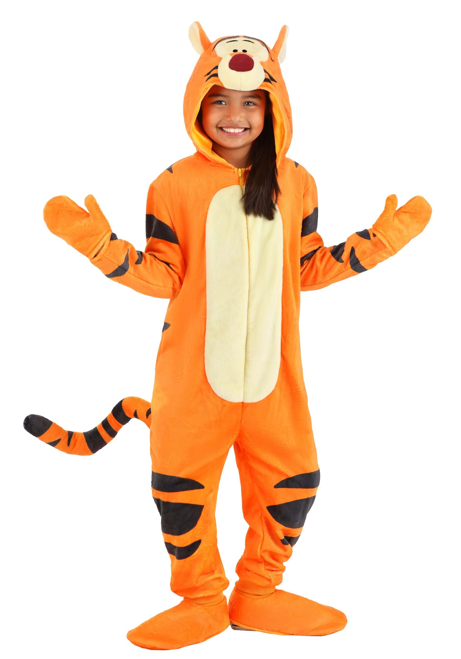 Image of Exclusive Deluxe Disney Tigger Costume for Kids ID FUN4716CH-M