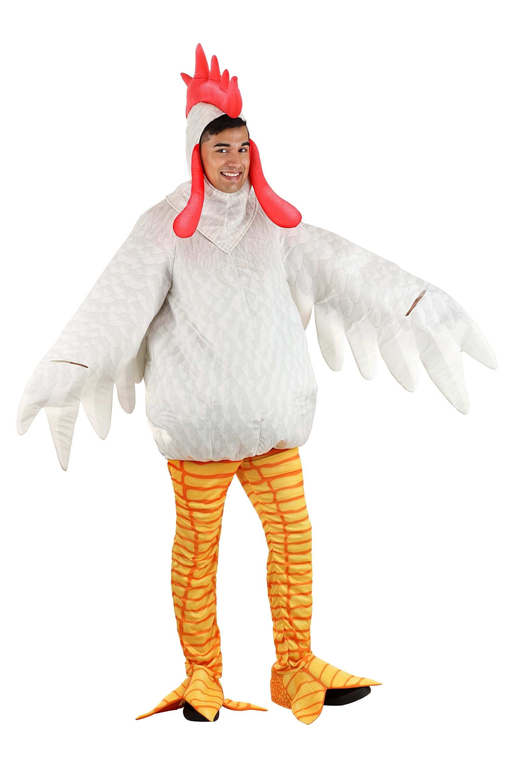 Image of Exclusive Rooster Adult Costume | Adult Chicken Costumes ID FUN3779AD-S