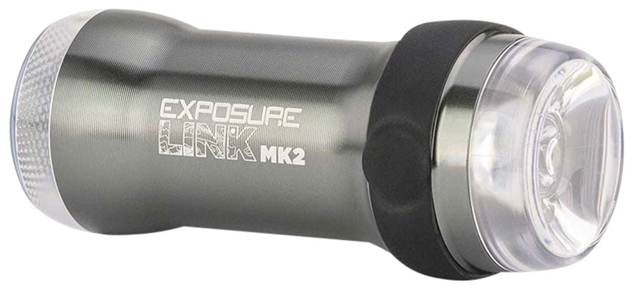 Image of Exposure Link Mk2 Front And Rear Combo Headlight/Taillight - 200/40 Lumens Helmet Mount DayBright Gun Metal Black
