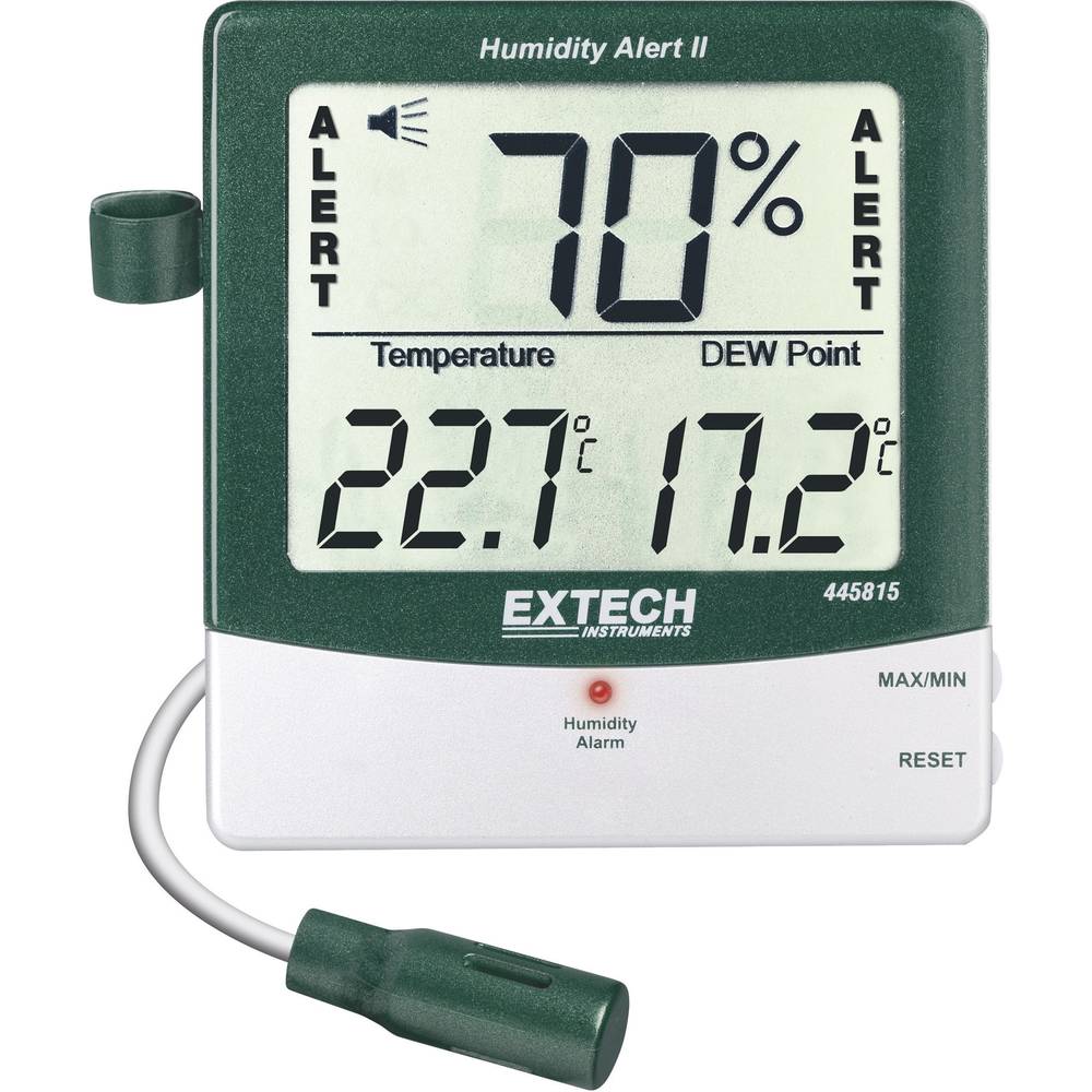 Image of Extech 445815 Humidity Alert II Hygro-Thermometer