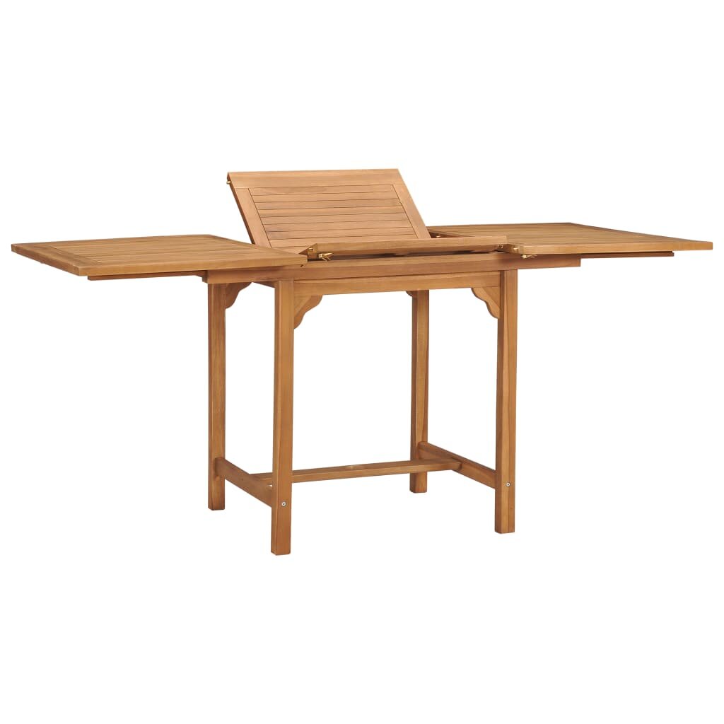 Image of Extending Garden Table (433"-63")x315"x295" Solid Teak Wood
