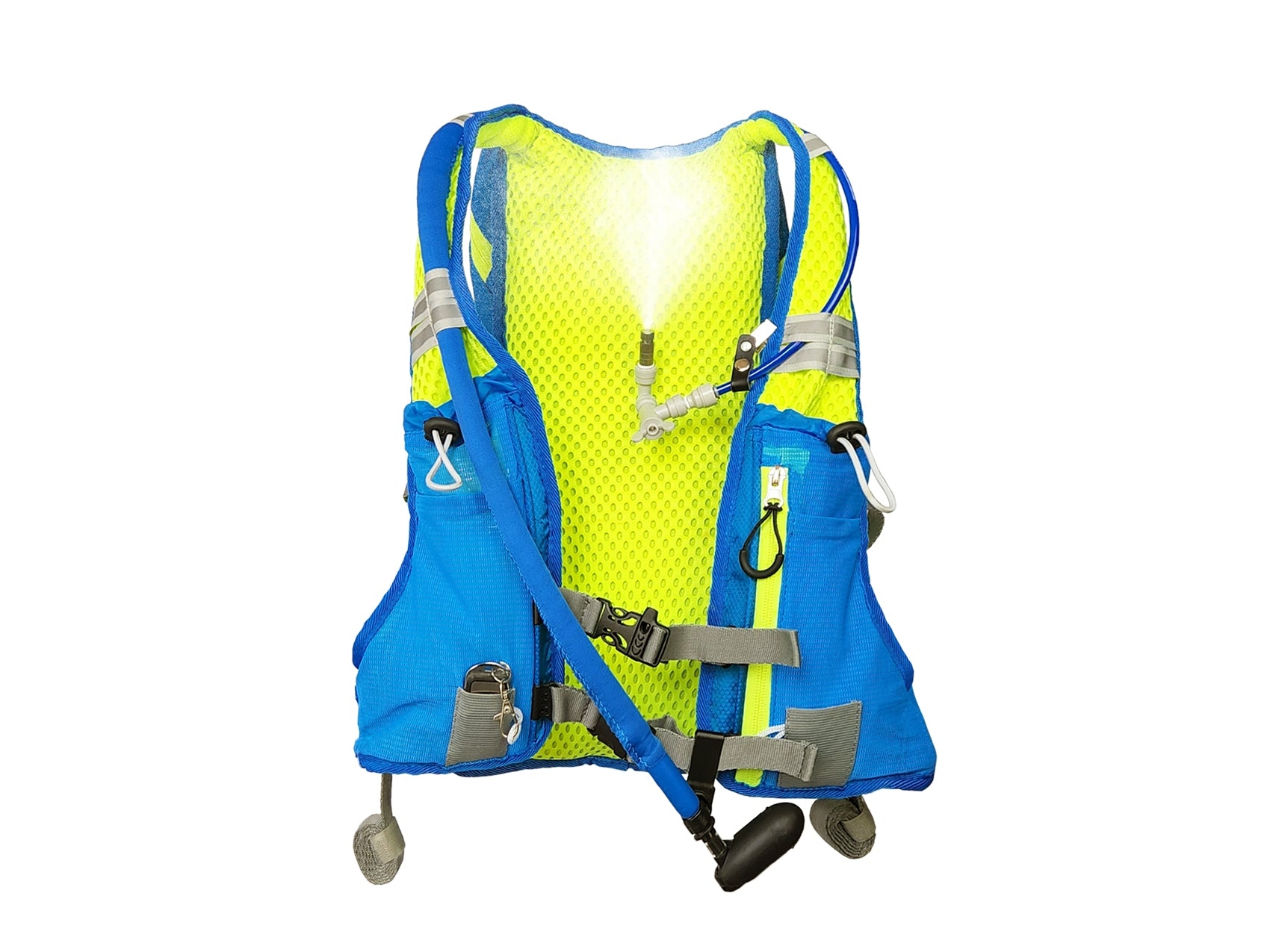 Image of ExtremeMist Misting & Drinking Hydration Backpack Blue Small ID 860004483427