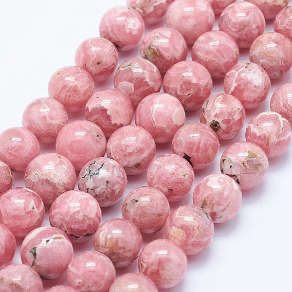 Image of FR_c Chapelets de perles en rhodochrosite naturelle