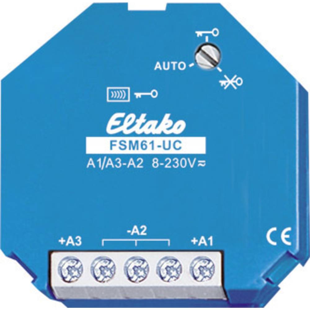 Image of FSM61-UC Eltako Wireless Transmitter 2-channel Flush mount Max range (open field) 30 m
