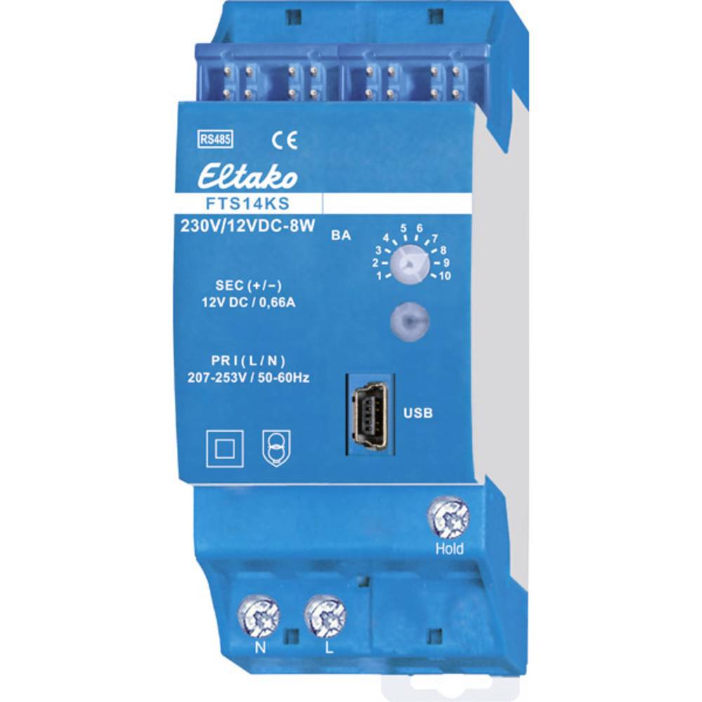 Image of FTS14KS Eltako Interface module DIN rail