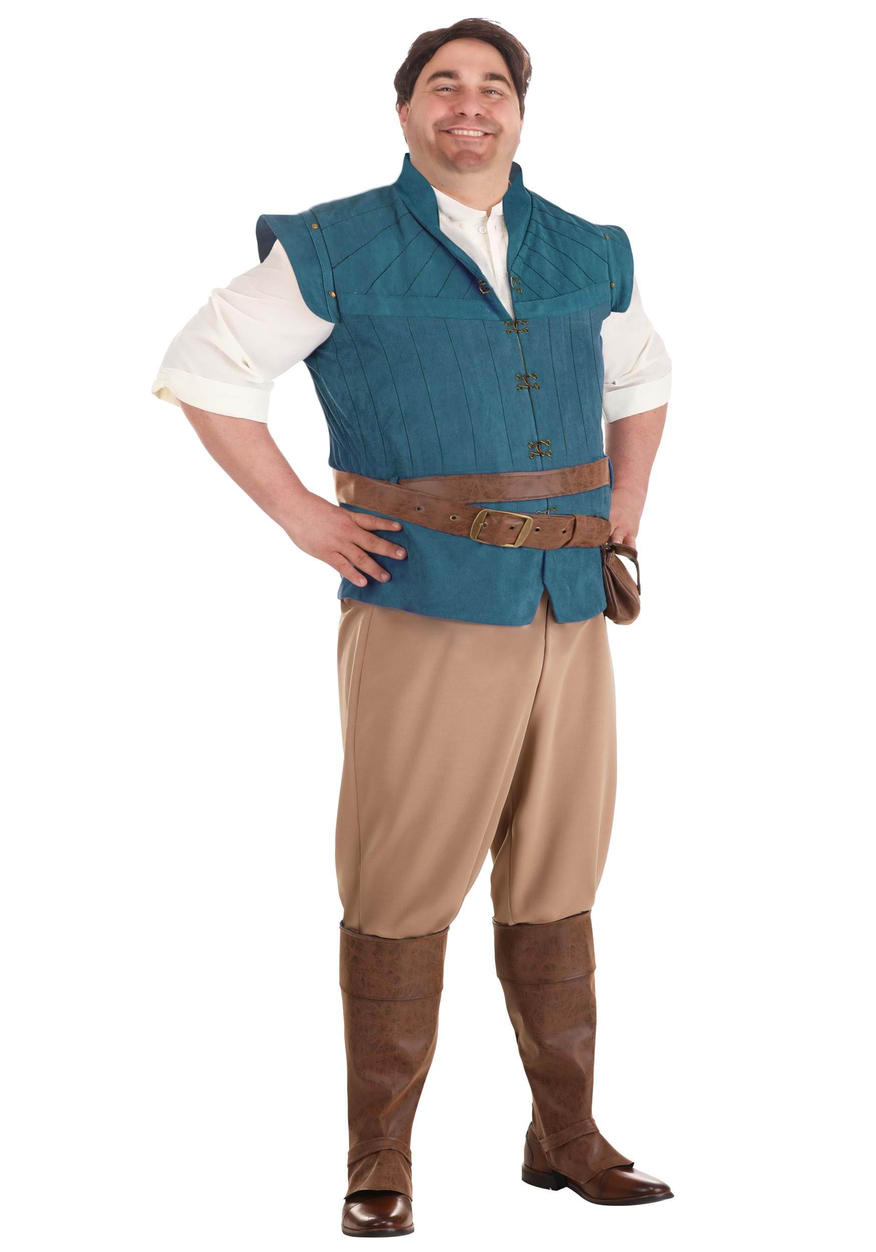 Image of FUN Costumes Plus Size Tangled Flynn Rider Costume for Men