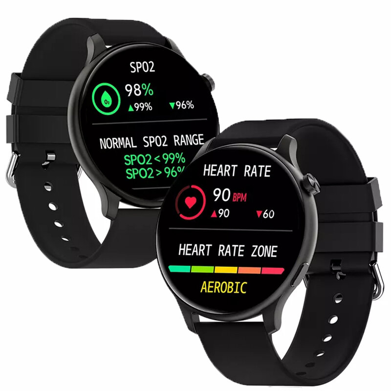 Image of FW01 Ultra-light 128 inch IPS Full Touch Screen bluetooth Call Heart Rate Blood Pressure SpO2 Monitor Multi-sport Modes