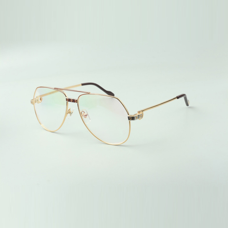 Image of Fashionable and trendy metal eyeglass frame 1324912 size 59-15-140 mm